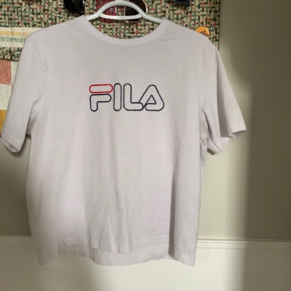 White Fila tee - Picture 1 of 1